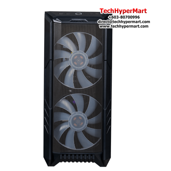 Cooler Master HAF 500 Mesh Chassis (ITX, Micro ATX, ATX, SSI CEB, E-ATX, 7 Expansion Slots, USB 3.2 x2, 120mm fan)
