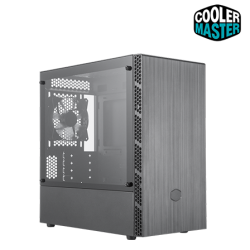 Cooler Master MasterBox MB400L TG Chassis (Micro ATX, Mini ITX, 4 Expansion Slots, USB 2.5 x2, 120mm fan)