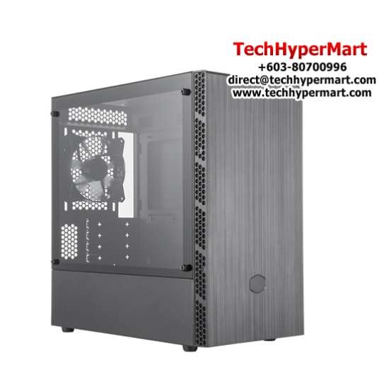 Cooler Master MasterBox MB400L TG Chassis (Micro ATX, Mini ITX, 4 Expansion Slots, USB 2.5 x2, 120mm fan) Cooler Master MasterBox MB400L TG Chassis (Micro ATX, Mini ITX, 4 Expansion Slots, USB 2.5 x2, 120mm fan)