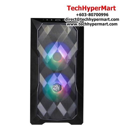 Cooler Master MasterBox TD300 Mesh Chassis (Mini-ITX, 4 Expansion Slots, USB 2.5 x2, 120mm fan) Cooler Master MasterBox TD300 Mesh Chassis (Mini-ITX, 4 Expansion Slots, USB 2.5 x2, 120mm fan)