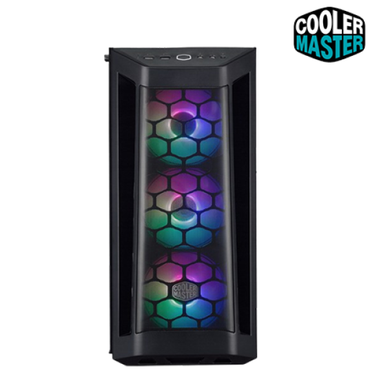 Cooler Master MasterBox MB511 ARGB Chassis (Mini ITX, Micro ATX, ATX, SSI CEB, E-ATX, 7 Expansion Slots, USB 3.2 x2, 120mm fan)