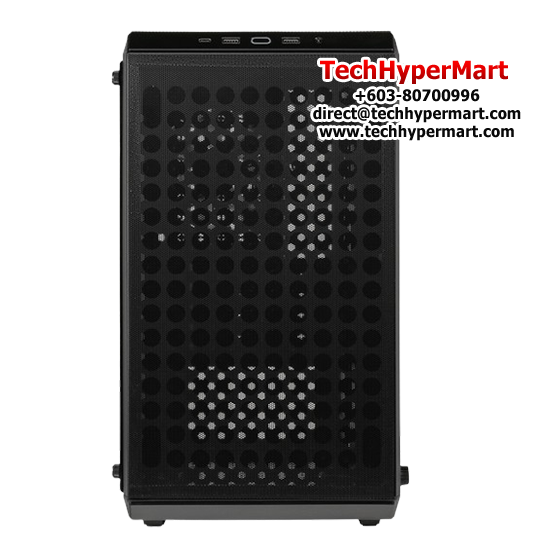 Cooler Master MasterBox Q300L V2 Chassis (Micro ATX, Mini ITX, 4 Expansion Slots, USB 3.2 x2, 120mm fan)