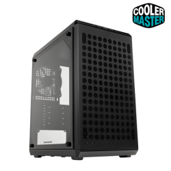 Cooler Master MasterBox Q300L V2 Chassis (Micro ATX, Mini ITX, 4 Expansion Slots, USB 3.2 x2, 120mm fan)