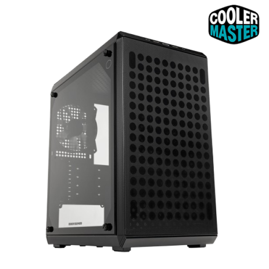 Cooler Master MasterBox Q300L V2 Chassis (Micro ATX, Mini ITX, 4 Expansion Slots, USB 3.2 x2, 120mm fan) Cooler Master MasterBox Q300L V2 Chassis (Micro ATX, Mini ITX, 4 Expansion Slots, USB 3.2 x2, 120mm fan)