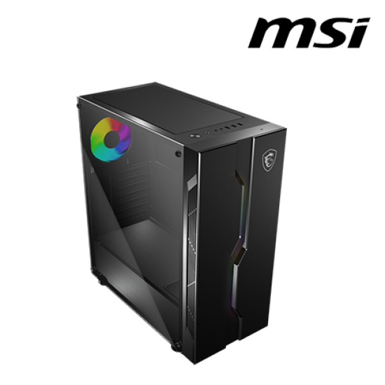 MSI MAG Vampiric 010X Casing (ATX, M-ATX, Mini-ITX, 6 Slot, 2 x 3.5", Mid-Tower)