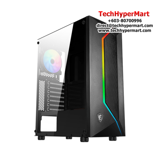 MSI MAG Vampiric 100R Casing (ATX, Micro-ATX, Mini-ITX, 7 Slot, 2 x 3.5", Mid-Tower) MSI MAG Vampiric 100R Casing (ATX, Micro-ATX, Mini-ITX, 7 Slot, 2 x 3.5", Mid-Tower)