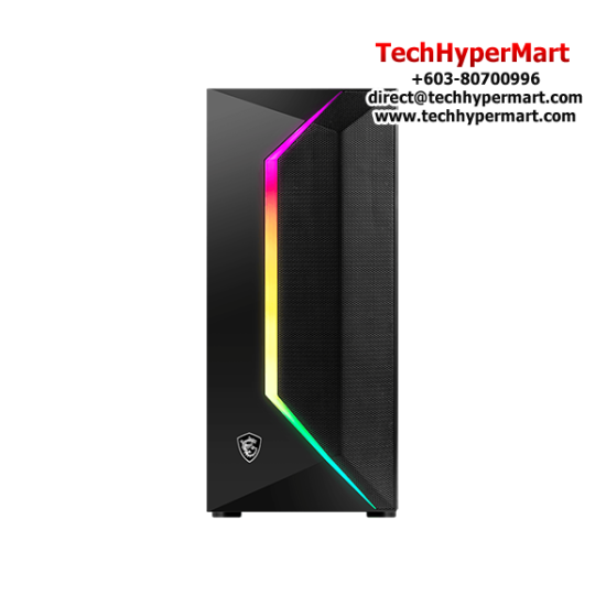 MSI MAG Vampiric 100R Casing (ATX, Micro-ATX, Mini-ITX, 7 Slot, 2 x 3.5", Mid-Tower) MSI MAG Vampiric 100R Casing (ATX, Micro-ATX, Mini-ITX, 7 Slot, 2 x 3.5", Mid-Tower)
