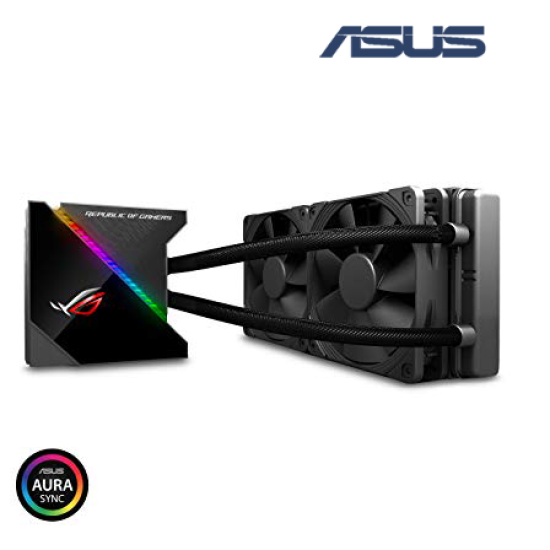 Asus ROG RYUJIN 240 RGB Fan (Fan 120mm, 100 x 100 x 70 mm, 29.7 dB, 1.77 " Full Color OLED)