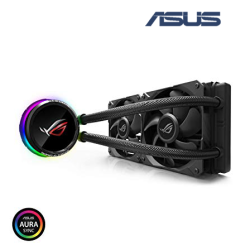 Asus ROG RYUO 240 RGB Fan (Fan 120mm, 80 x 80 x 45 mm, 37.6 dB, 1.77 " Full Color OLED)