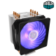 Cooler Hyper H410R RGB CPU Cooler (Socket LGA2066, 92 x 92 x 25 mm Fan, Rifle Bearing, 29 dBA Noise Level) Cooler Hyper H410R RGB CPU Cooler (Socket LGA2066, 92 x 92 x 25 mm Fan, Rifle Bearing, 29 dBA Noise Level)