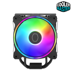 Cooler Master Hyper 212 Halo Black Fan  (120 x 120 x 25 mm, Rifle Bearing, 650-2050 RPM, 27 dBA Fan Noise)