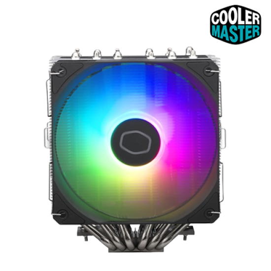 Cooler Master Hyper 620S Fan  (120 x 120 x 25 mm, Rifle Bearing, 650-1750 RPM, 27.2 dBA Fan Noise)