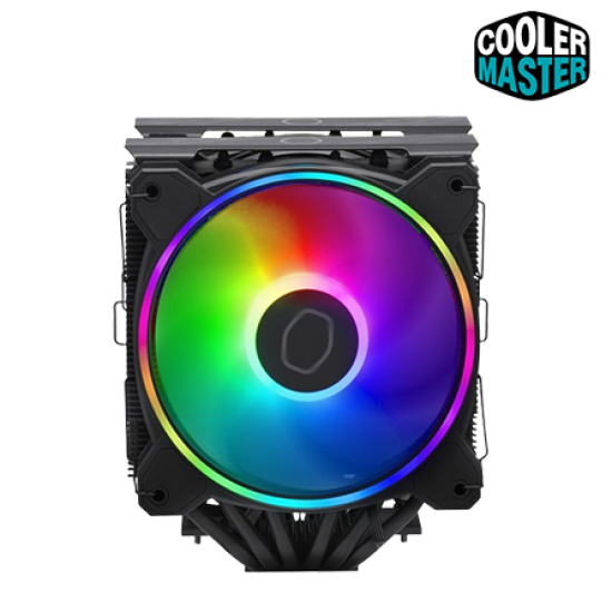 Cooler Master Hyper 622 Halo Black Fan  (120 x 120 x 25 mm, Rifle Bearing, 650-2050 RPM, 27 dBA Fan Noise)