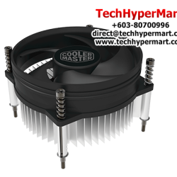 Cooler Master I30 CPU Cooler (Socket LGA1156, 92 x 92 x 25 mm Fan, Rifle Bearing, 28 dBA Noise Level)