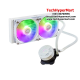 Cooler Master ML240L Core ARGB White Edition Fan (120 x 120 x 25 mm, Rifle Bearing, 650-1800 RPM, 27.2 dBA Fan Noise) Cooler Master ML240L Core ARGB White Edition Fan (120 x 120 x 25 mm, Rifle Bearing, 650-1800 RPM, 27.2 dBA Fan Noise)