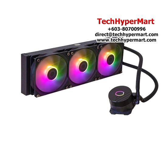 Cooler Master ML360L Core ARGB Fan (120 x 120 x 25 mm, Rifle Bearing, 650-1750 RPM, 27.2 dBA Fan Noise) Cooler Master ML360L Core ARGB Fan (120 x 120 x 25 mm, Rifle Bearing, 650-1750 RPM, 27.2 dBA Fan Noise)