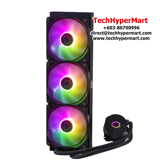 Cooler Master ML360L Core ARGB Fan (120 x 120 x 25 mm, Rifle Bearing, 650-1750 RPM, 27.2 dBA Fan Noise) Cooler Master ML360L Core ARGB Fan (120 x 120 x 25 mm, Rifle Bearing, 650-1750 RPM, 27.2 dBA Fan Noise)