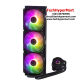 Cooler Master ML360L Core ARGB Fan (120 x 120 x 25 mm, Rifle Bearing, 650-1750 RPM, 27.2 dBA Fan Noise) Cooler Master ML360L Core ARGB Fan (120 x 120 x 25 mm, Rifle Bearing, 650-1750 RPM, 27.2 dBA Fan Noise)