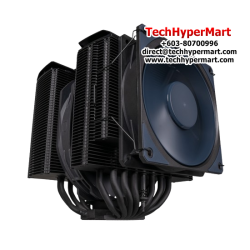 Cooler Master MasterAir MA824 Stealth Fan  (120 x 120 x 25 mm, Rifle Bearing, 650-1750 RPM, 24.6 dBA Fan Noise)