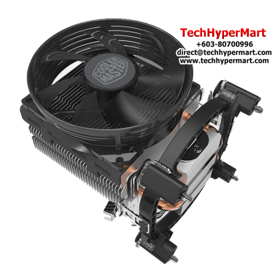 Cooler Master Hyper T20 CPU Cooler (Socket LGA1156, 95.5 x 95.5 x 25 mm Fan, Rifle Bearing, 30 dBA Noise Level)
