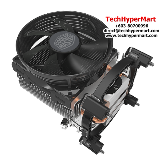 Cooler Master Hyper T20 CPU Cooler (Socket LGA1156, 95.5 x 95.5 x 25 mm Fan, Rifle Bearing, 30 dBA Noise Level) Cooler Master Hyper T20 CPU Cooler (Socket LGA1156, 95.5 x 95.5 x 25 mm Fan, Rifle Bearing, 30 dBA Noise Level)