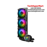 MSI MAG CORELIQUID 360R Liquid Cooler (Socket LGA1700, 120 x 120 x 25mm Fan, Two Ball Bearing, 18 dBA Noise Level)