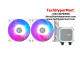 MSI MAG CORELIQUID A13 240 WHITE Cooler (Socket LGA1700, 120 x 120 x 25mm Fan, Rifle Bearing, 20 dBA Noise Level)