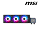 MSI MAG CORELIQUID A13 360 Cooler (Socket LGA1700, 120 x 120 x 25mm Fan, Rifle Bearing, 20 dBA Noise Level)
