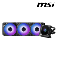 MSI MPG CORELIQUID K360 CPU Cooler (Socket AM5, 120 x 120 x 25mm Fan, Two Ball Bearing, 20 dBA Noise Level)