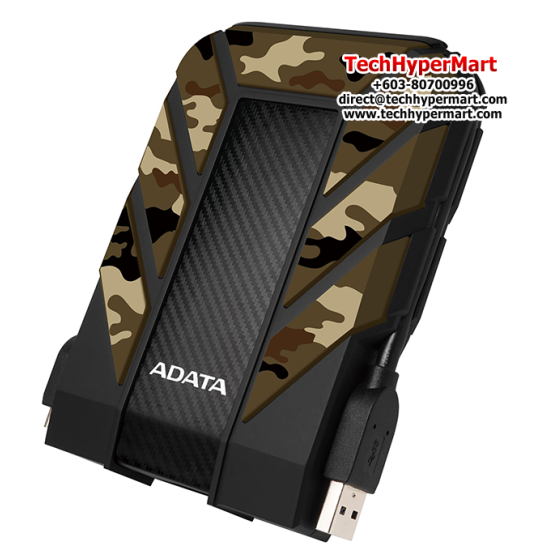 Adata HD710M Pro 1TB External Hard Drive (1TB Capacity, USB 3.1, User-Friendly Waterproof Covering)