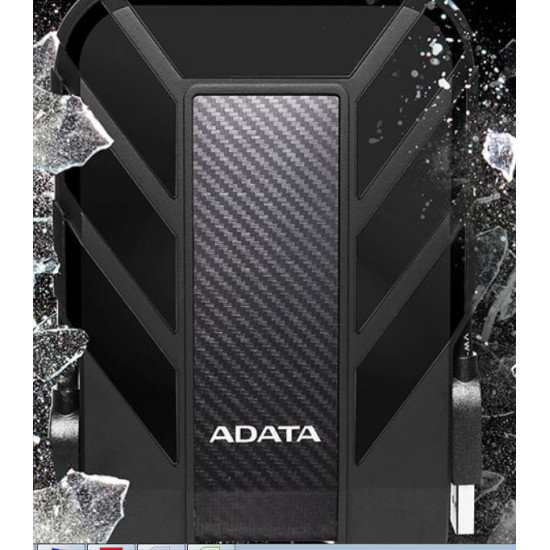 Adata HD710 Pro 4TB External Hard Drive (4TB Capacity, USB 3.2, DC 5V, 900mA)