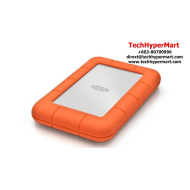 LaCie Rugged Mini 4TB Hard Drive (LAC9000633, USB 3.0, 130MB/s Max. Speeds, Drop Resistance)