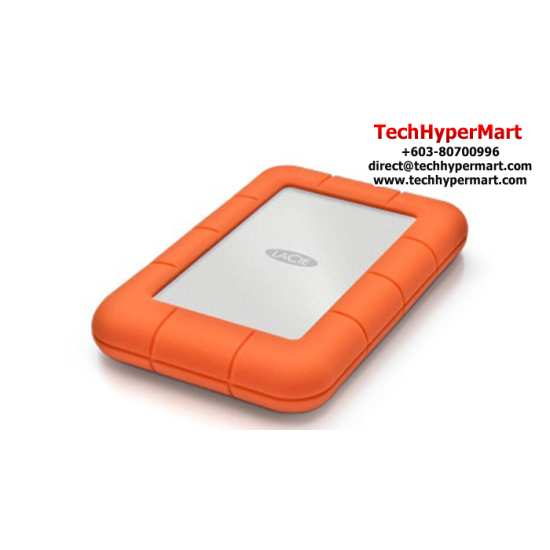 LaCie Rugged Mini 4TB Hard Drive (LAC9000633, USB 3.0, 130MB/s Max. Speeds, Drop Resistance)