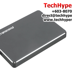 Transcend StoreJet 25C3N 2TB Portable Hard Drive (TS2TSJ25C3N, USB 3.1, micro USB to USB Type A)