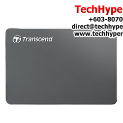 Transcend StoreJet 25C3N 1TB Portable Hard Drive (TS1TSJ25C3N, USB 3.1, micro USB to USB Type A)