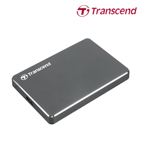 Transcend StoreJet 25C3N 2TB Portable Hard Drive (TS2TSJ25C3N, USB 3.1, micro USB to USB Type A)