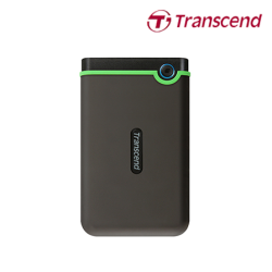 Transcend StoreJet 25M3C 2TB Portable Hard Drive (TS2TSJ25M3C, USB 3.1, micro USB to USB Type A)
