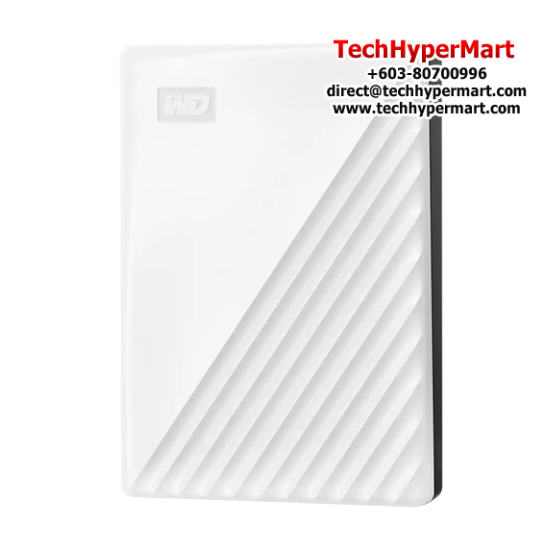 WD My Passport 4TB Hard Drive (WDBPKJ0040BBK, 4TB, USB 3.2 Interface, Auto Backup)