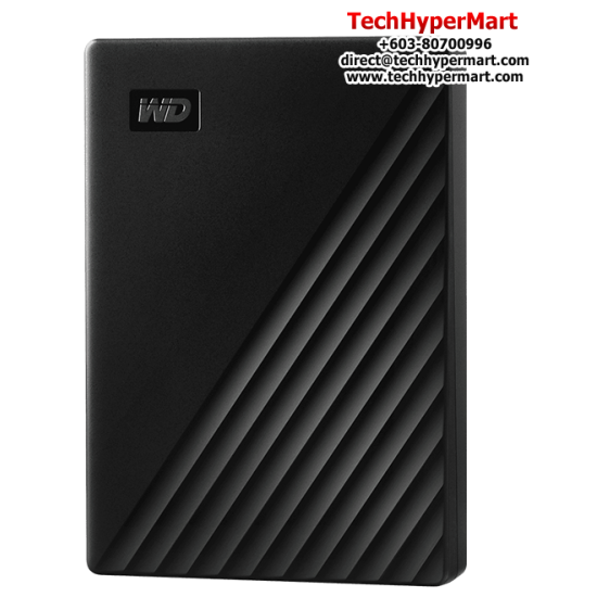 WD My Passport 5TB Hard Drive (WDBPKJ0050BBK, 5TB, USB 3.2 Interface, Auto Backup)