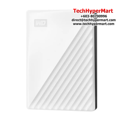 WD My Passport 5TB Hard Drive (WDBPKJ0050BBK, 5TB, USB 3.2 Interface, Auto Backup)