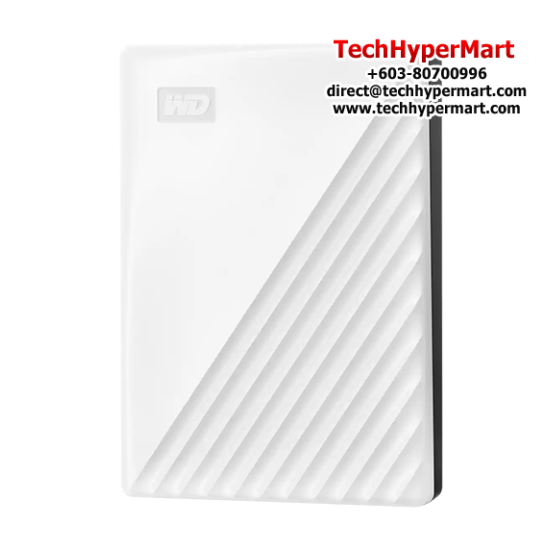 WD My Passport 5TB Hard Drive (WDBPKJ0050BBK, 5TB, USB 3.2 Interface, Auto Backup)