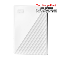 WD My Passport 1TB Hard Drive (WDBYVG0010BBK, 1TB, USB 3.2 Interface, Auto Backup)