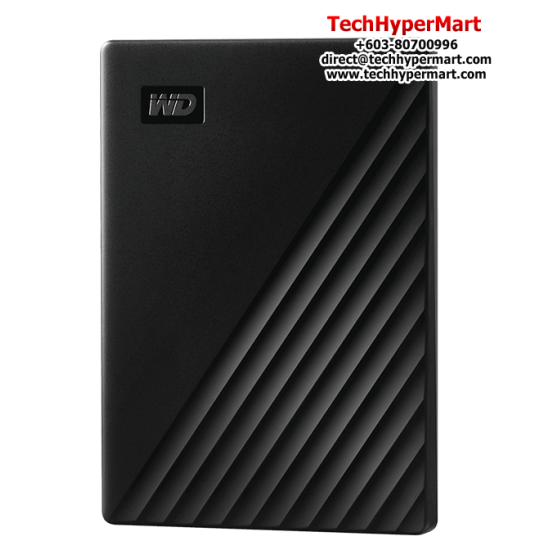 WD My Passport 4TB Hard Drive (WDBPKJ0040BBK, 4TB, USB 3.2 Interface, Auto Backup)