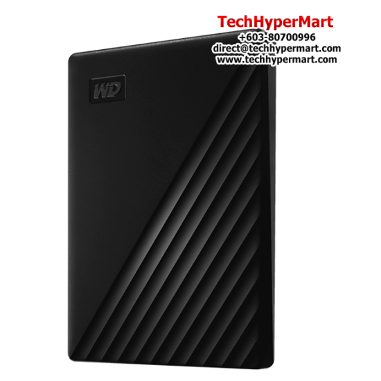 WD My Passport 4TB Hard Drive (WDBPKJ0040BBK, 4TB, USB 3.2 Interface, Auto Backup)