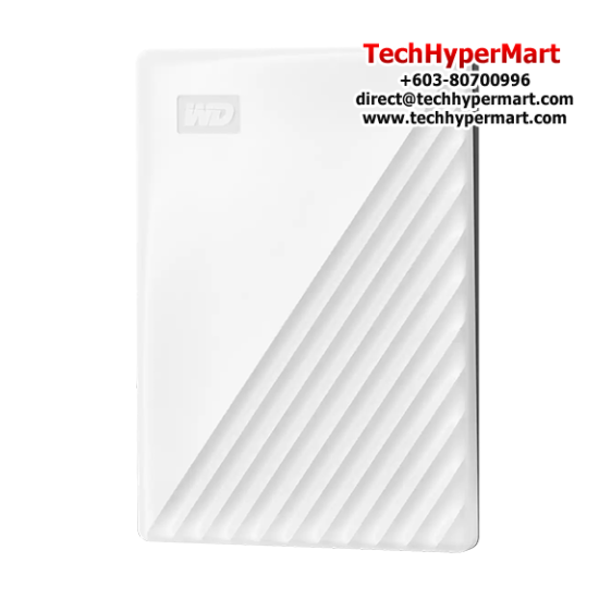 WD My Passport 2TB Hard Drive (WDBYVG0020BBK, 2TB, USB 3.2 Interface, Auto Backup)