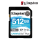 Kingston Canvas Go! Plus SD Card (SDG3/512GB, 512GB, 170MB/s read, 90MB/s write, exFAT)