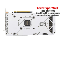 Asus DUAL-RTX4070-O12G-WHITE Graphic Card (NVIDIA GeForce RTX 4070, 12GB GDDR6X, PCI Express 4.0, 192-bit)