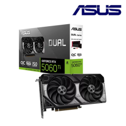 Asus DUAL-RTX5060TI-O16G Graphic Card (NVIDIA GeForce RTX 5060Ti, 16GB GDDR7, PCI Express 5.0, 128-bit)