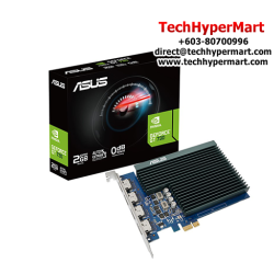 Asus GT730-4H-SL-2GD5 Graphic Card (NVIDIA GeForce GT 730, 2GB GDDR5, PCI Express 2.0, 64-bit)