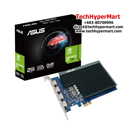 Asus GT730-4H-SL-2GD5 4HDMI Graphic Card (NVIDIA GeForce GT 730, 2GB GDDR5, PCI Express 2.0, 64-bit)